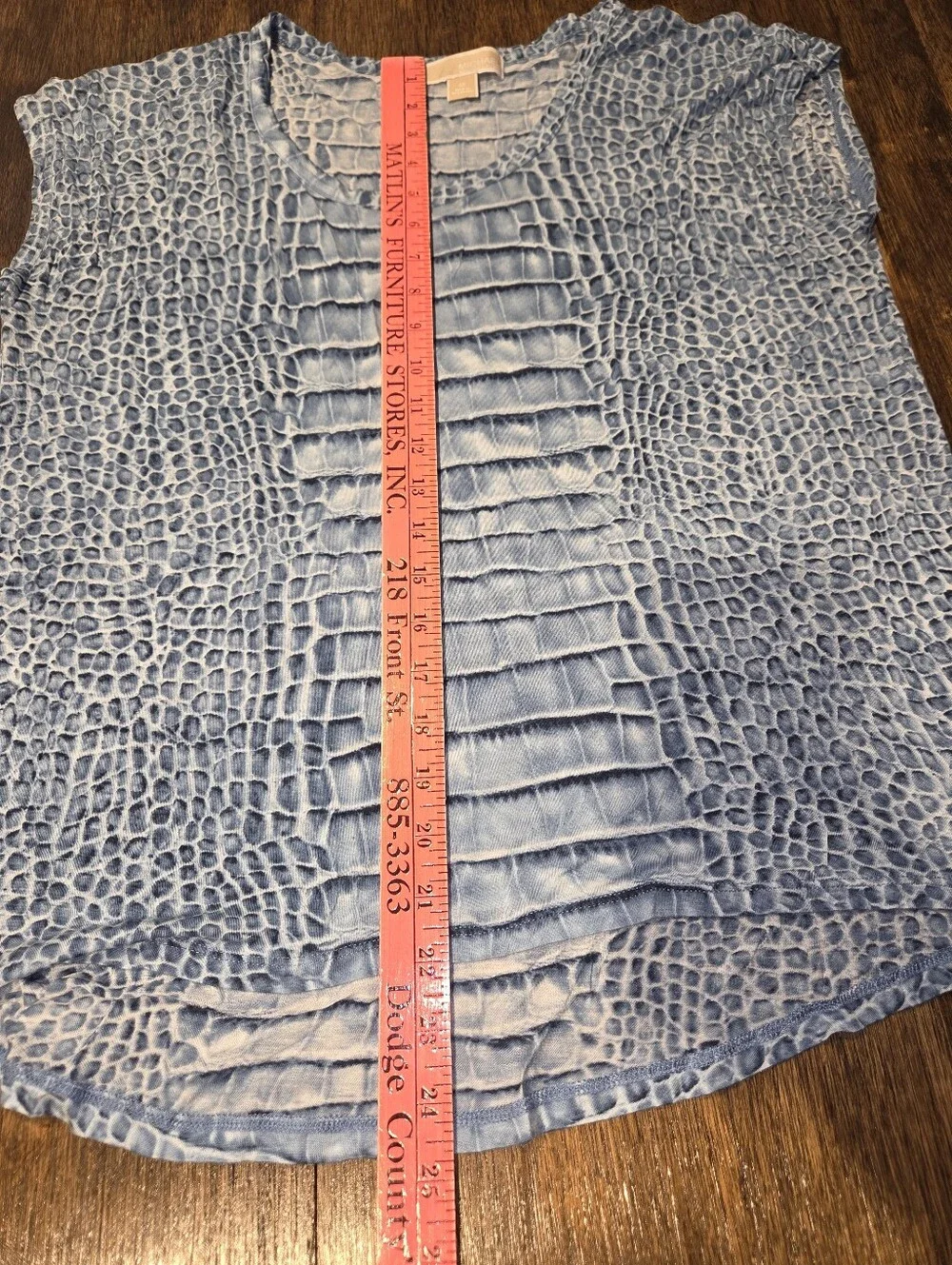 Michael Kors soft blue